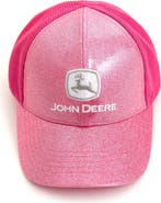 John Deere Girls' Snapback Trucker Baseball Cap