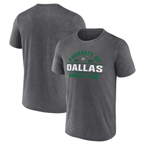 Men's Fanatics Heather Charcoal Dallas Stars Property Of T-Shirt