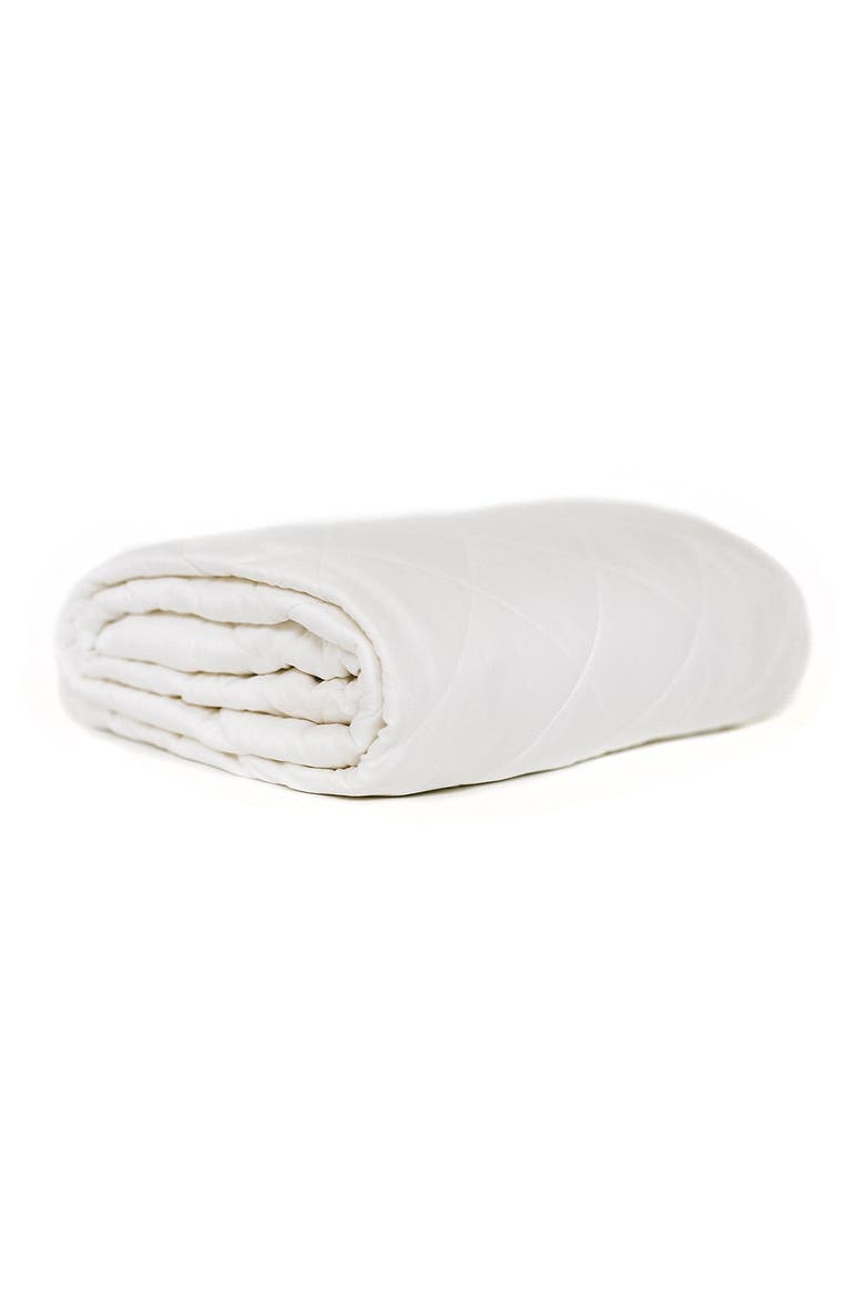 Viscose Mattress Pad Cover, Main, color, WHITE