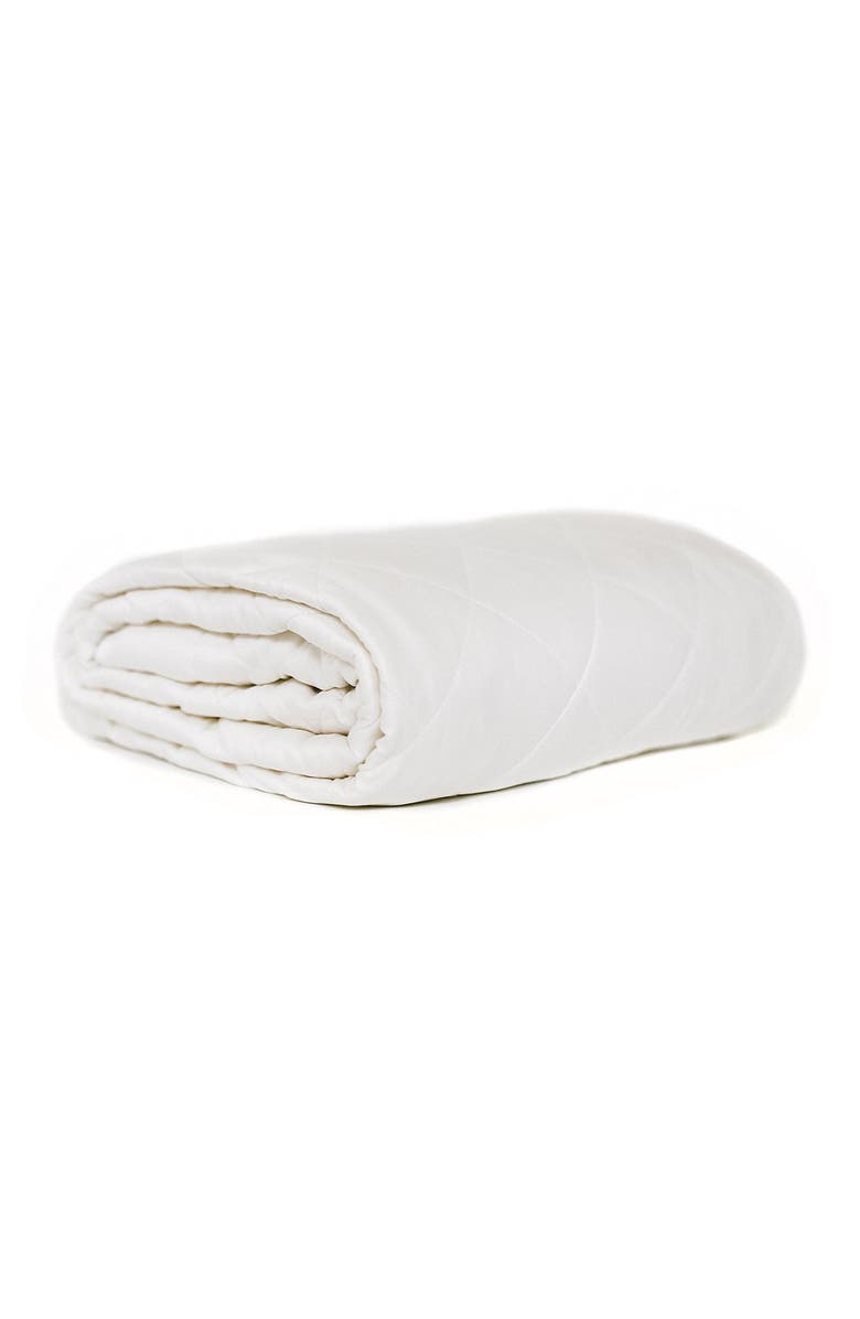 Cozy Earth Viscose Mattress Pad Cover, Main, color, White