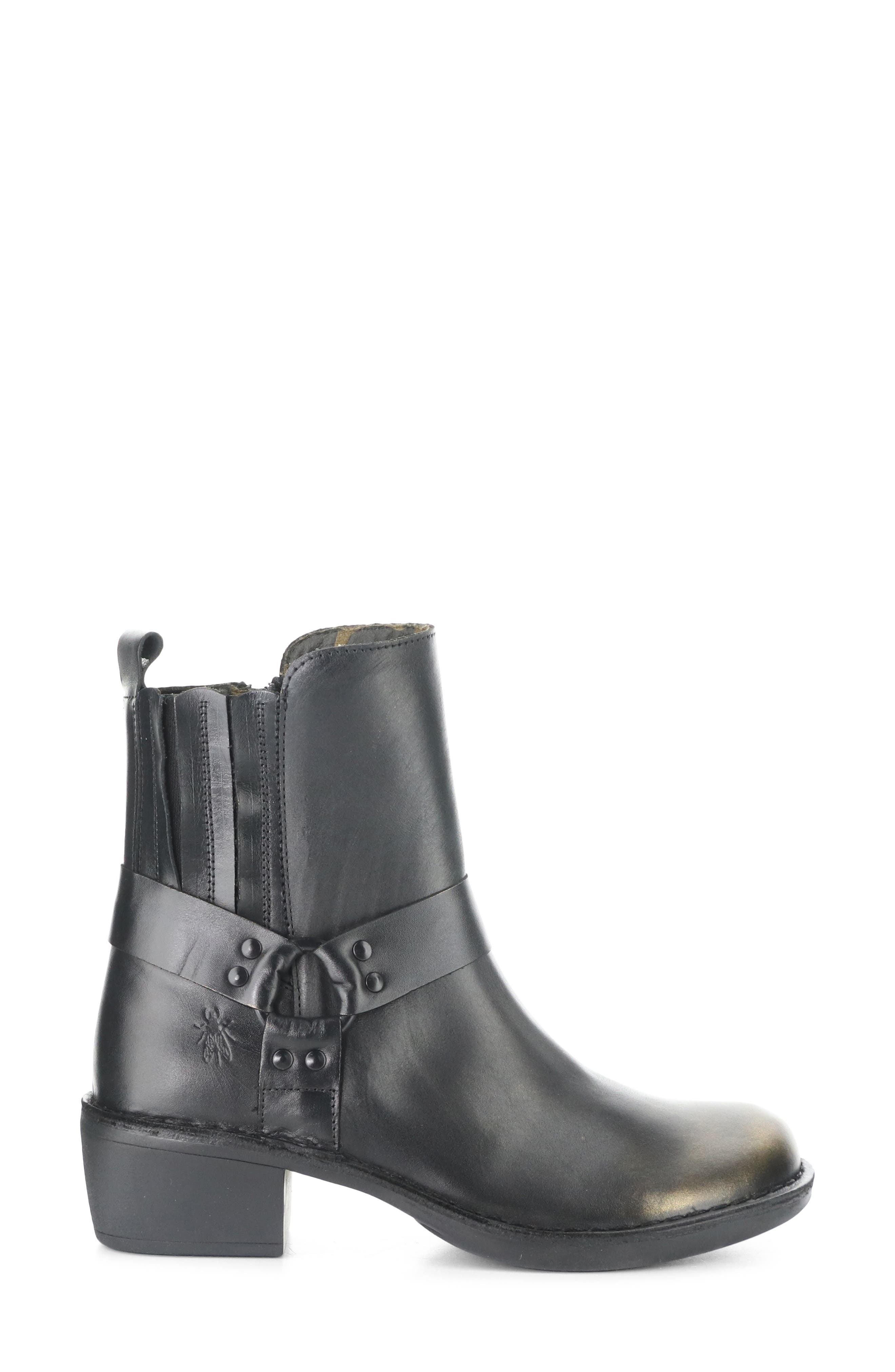 Mebi Bootie, Alternate, color, BLACK/ GOLD CLARK