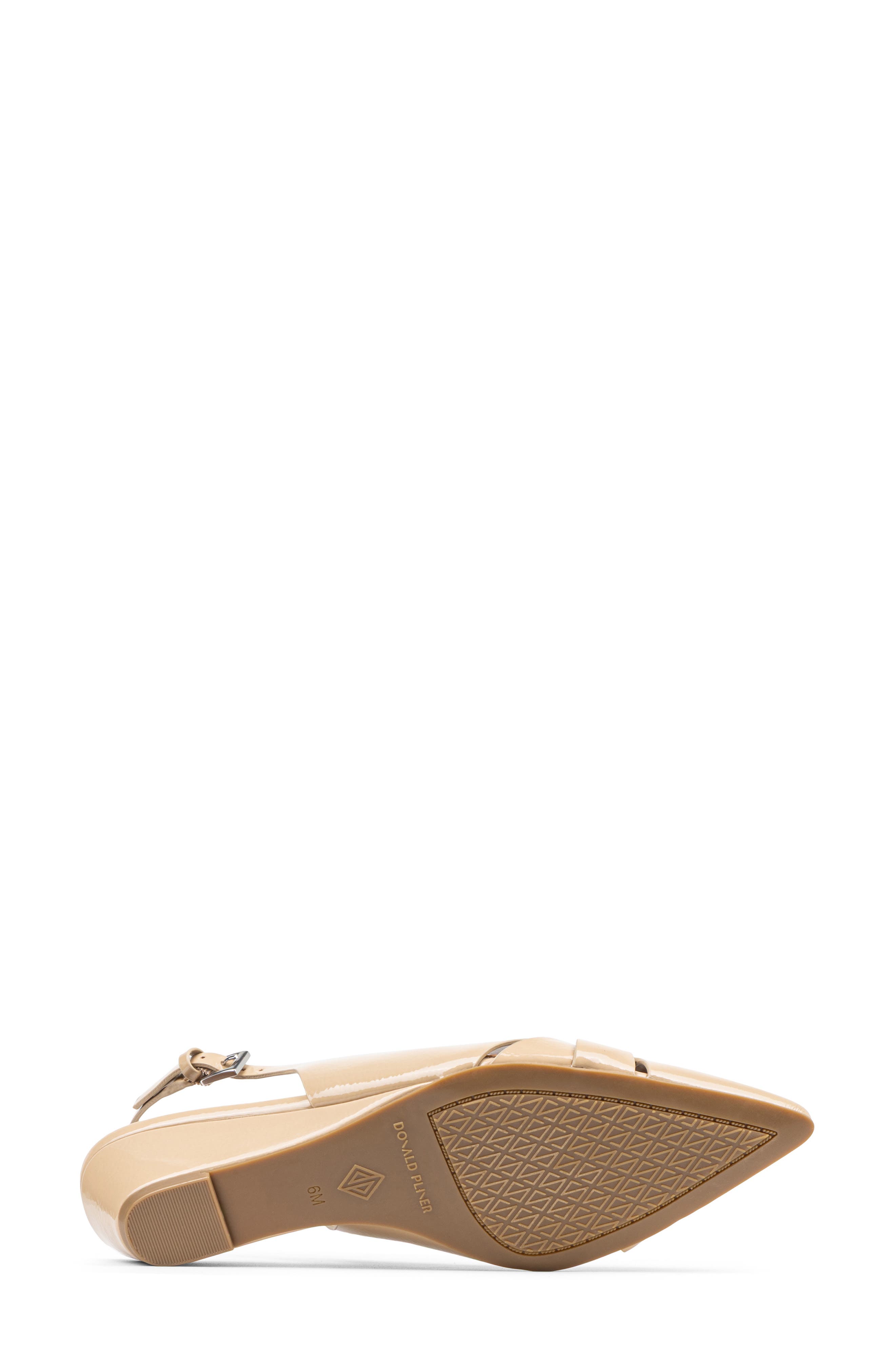 Wedge Pointed Toe Slingback Pump, Alternate, color, SAND