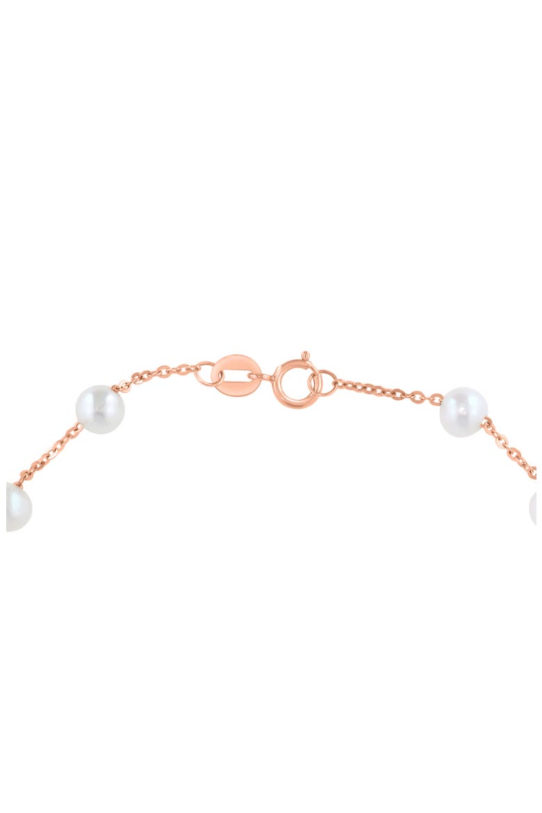 Freshwater Pearl Station Bracelet, Alternate, color, WHITE