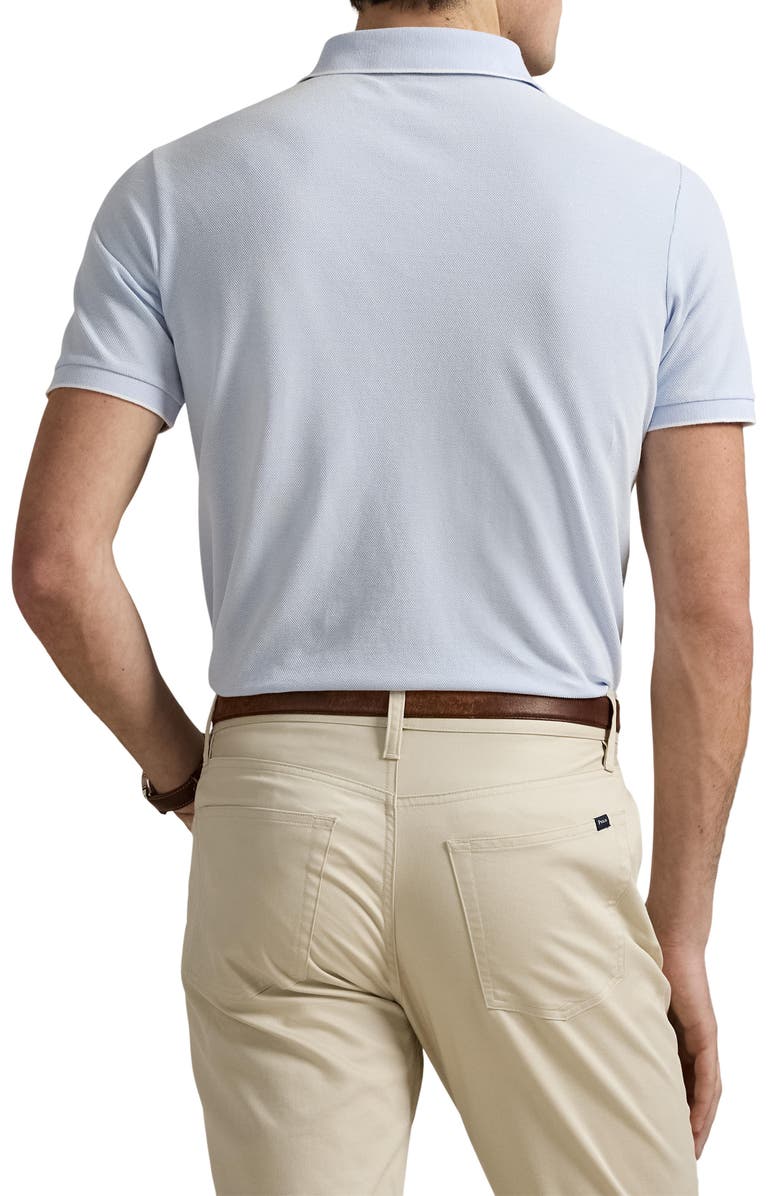 Polo Ralph Lauren Classic Fit Cotton Piqué Polo, Alternate, color, Office Blue/ White