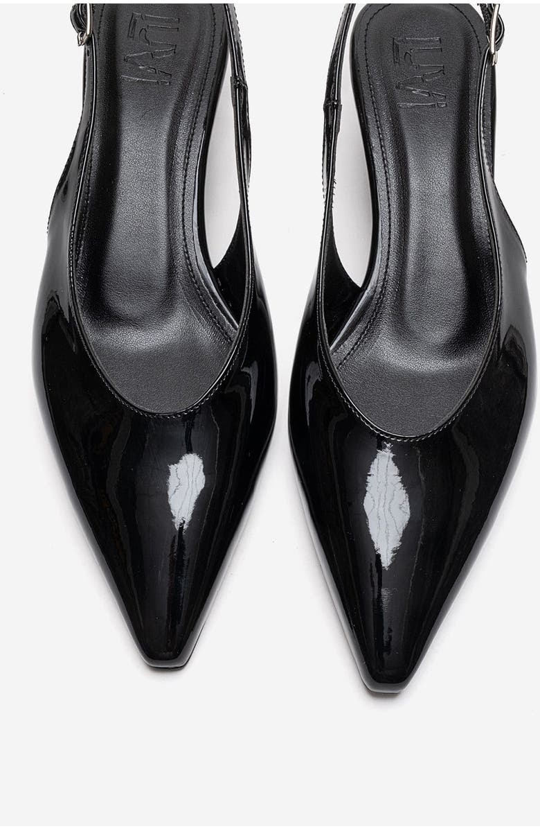 Prologue Shoes Cosella Slingback Pump, Alternate, color, Black Suede