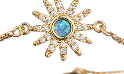 Eye Candy Los Angeles Celestial Set Of 3 Bracelets In Gold