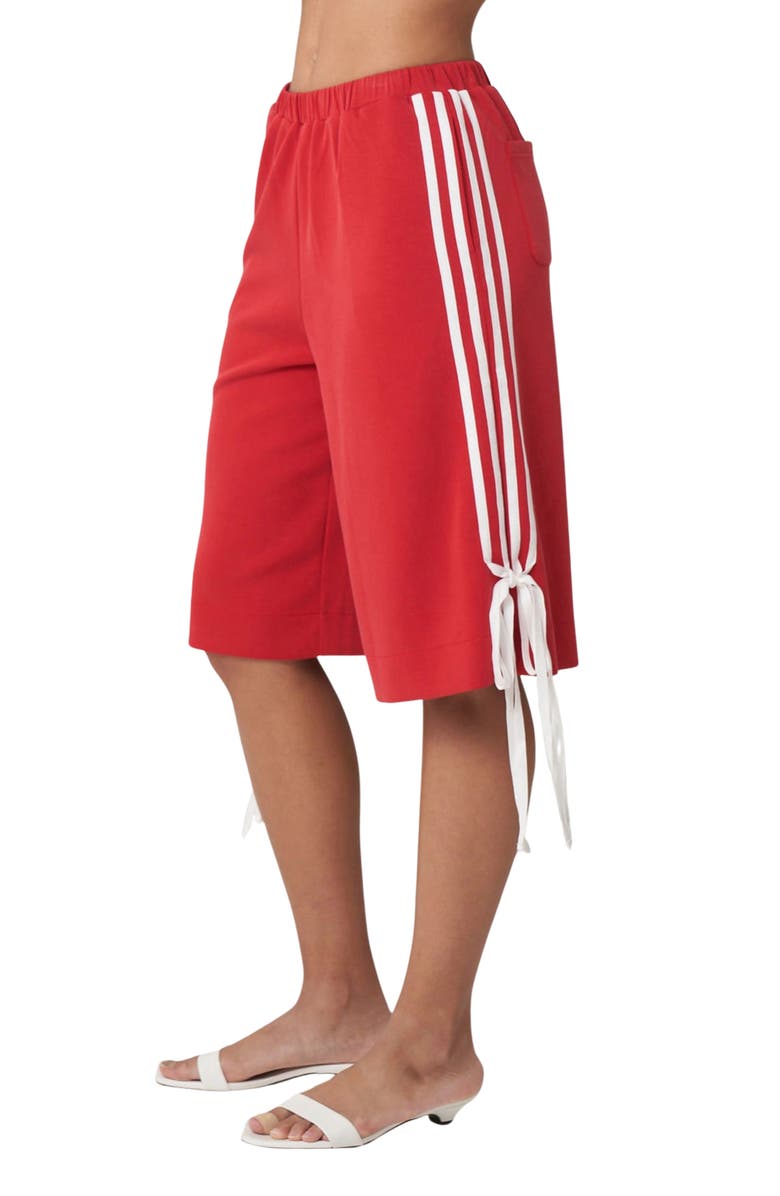Find Me Now Side Stripe Longline Shorts, Alternate, color,