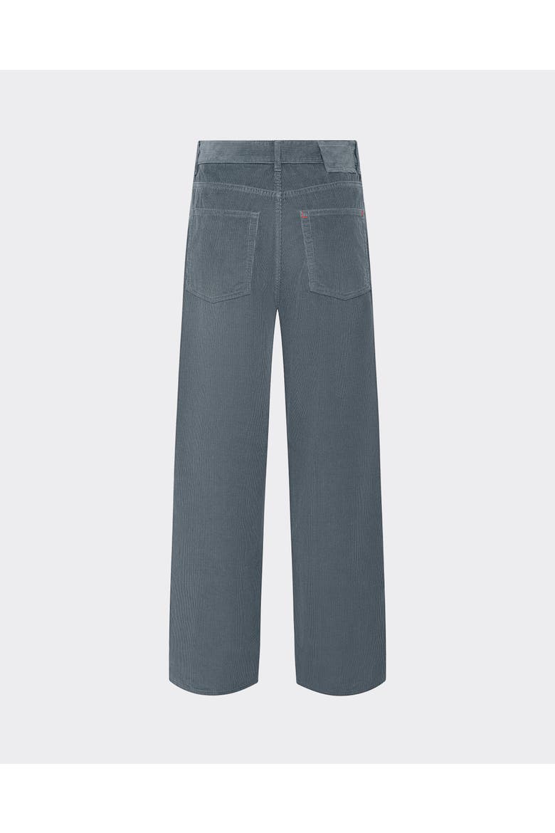 Wide-Leg Corduroy Pants, Alternate, color, Navy