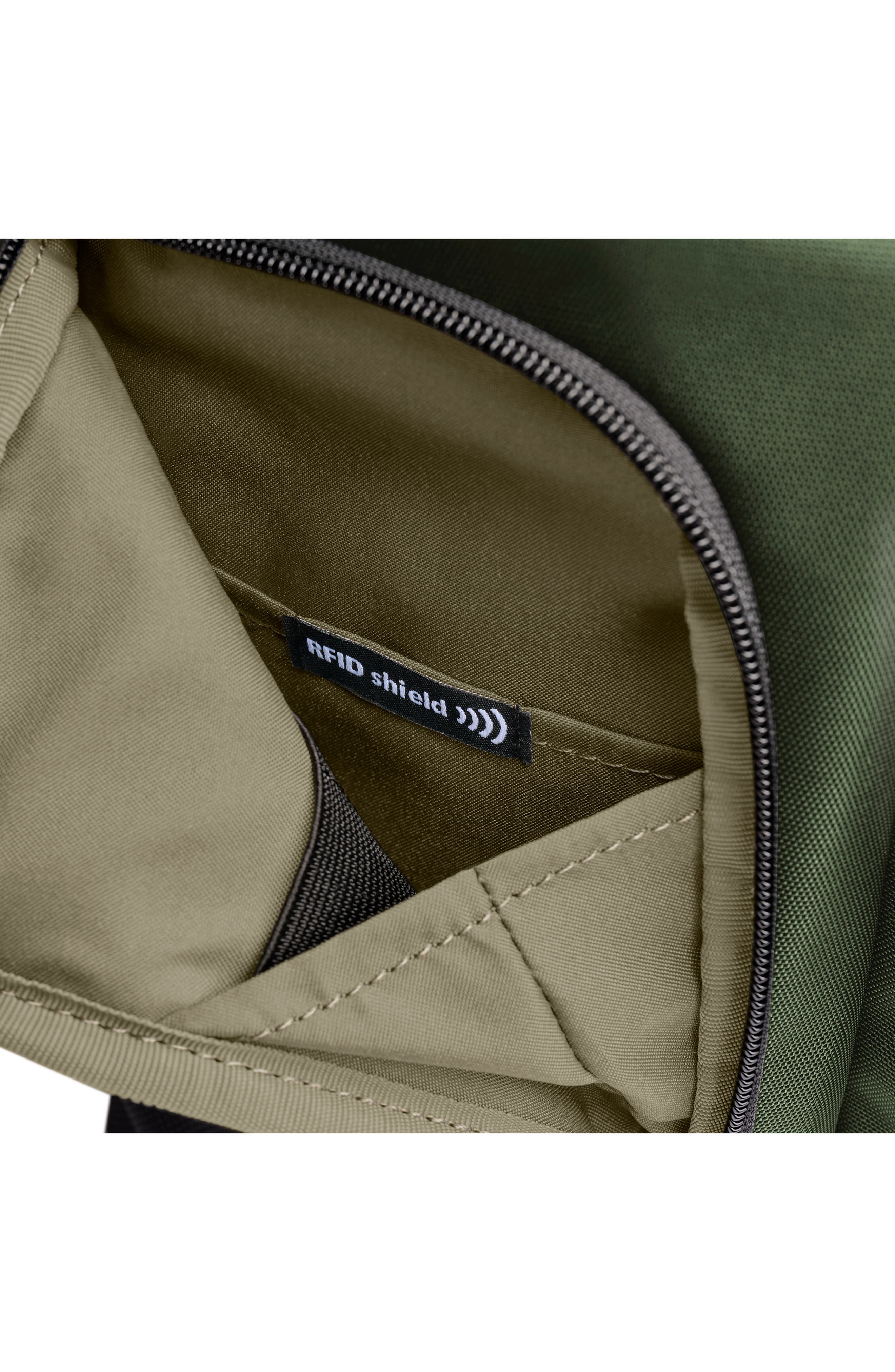 HTA Slim Expandable Backpack, Alternate, color, FOREST