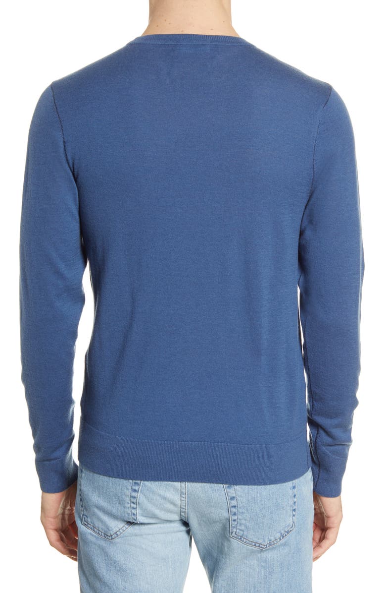 7 For All Mankind <sup>®</sup> Slim Fit Merino Wool Sweater, Alternate, color,