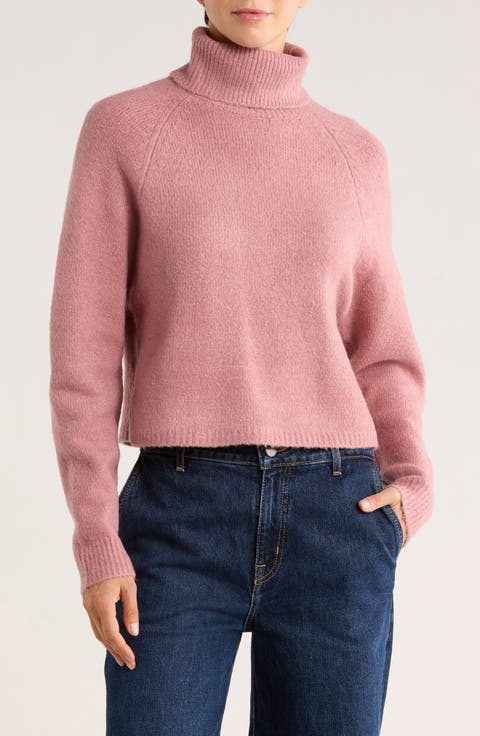 Mossy Turtleneck Sweater