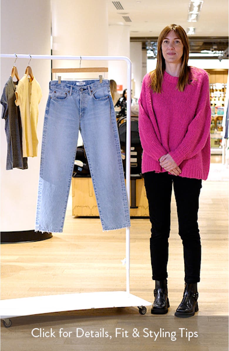 Elko Distressed Straight Leg Jeans, sales video thumbnail