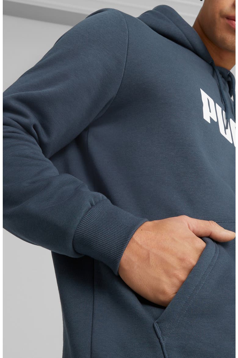 Essentials Col Logo Hoodie, Alternate, color, CLYDE ROYAL