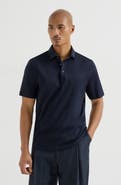 Brunello Cucinelli Polo with shirt collar