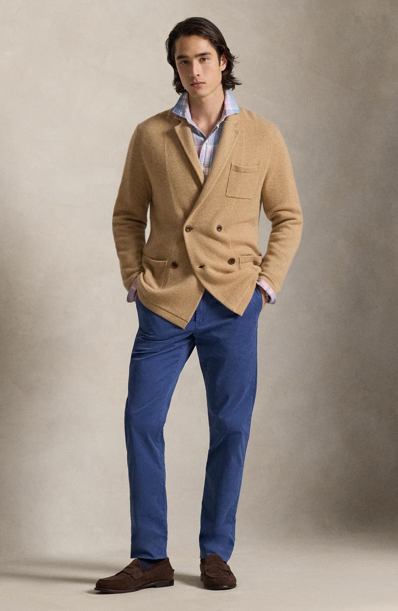 Polo Ralph Lauren Jarrett Slim Fit Sateen Pants, Alternate, color, Blue