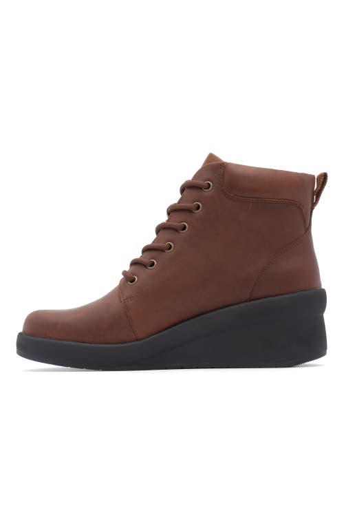 Abeo Passage Lace Up Boot In Dark Tan - Regular