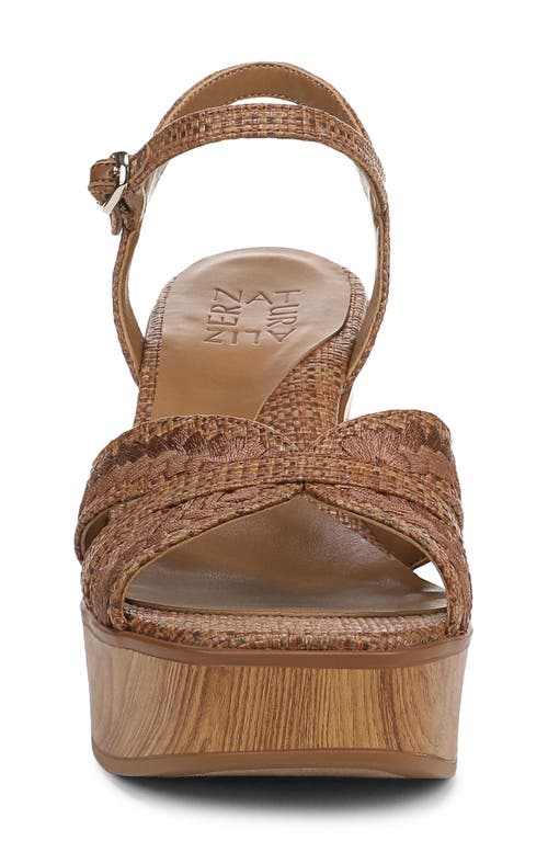 Naturalizer Katalina Platform Sandal In Brown