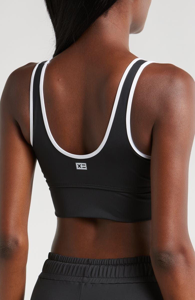 TomboyX Straight Up Longline Bikini Top, Alternate, color, 