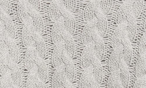 Cecilie Bahnsen Belinda Mixed Stitch Wool & Alpaca Sweater In Gray