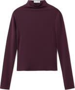 MANGO Funnel Neck Long Sleeve T-Shirt