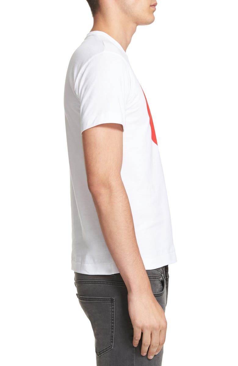 Comme des Garçons PLAY Graphic T-Shirt, Alternate, color,