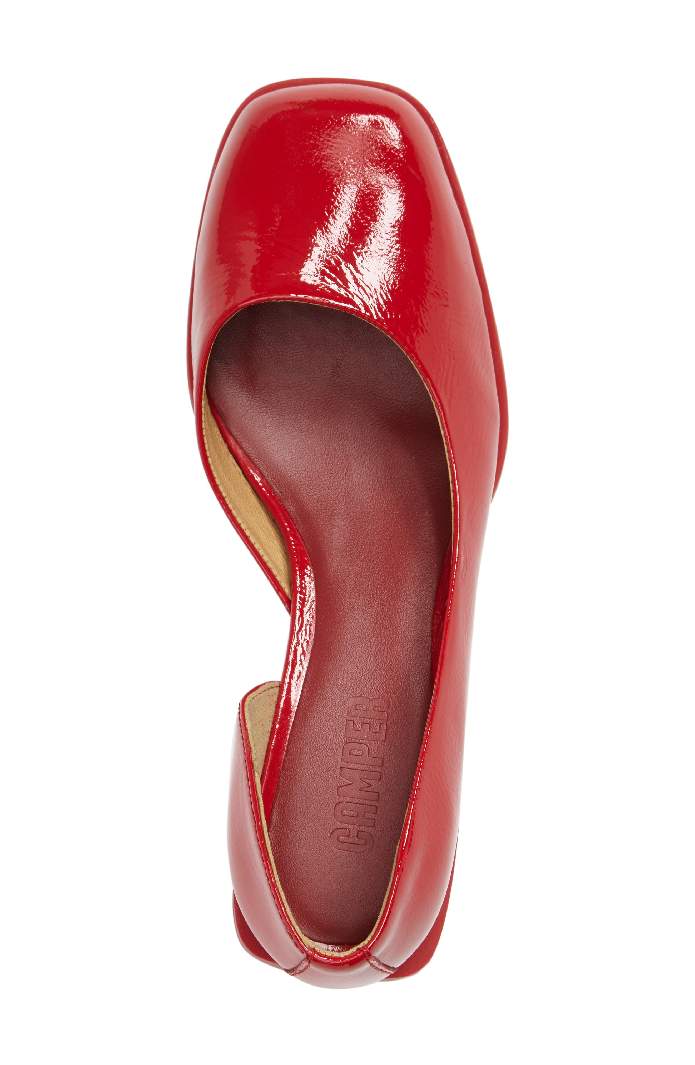 Camper Kobo Square Toe Pump, Alternate, color, 