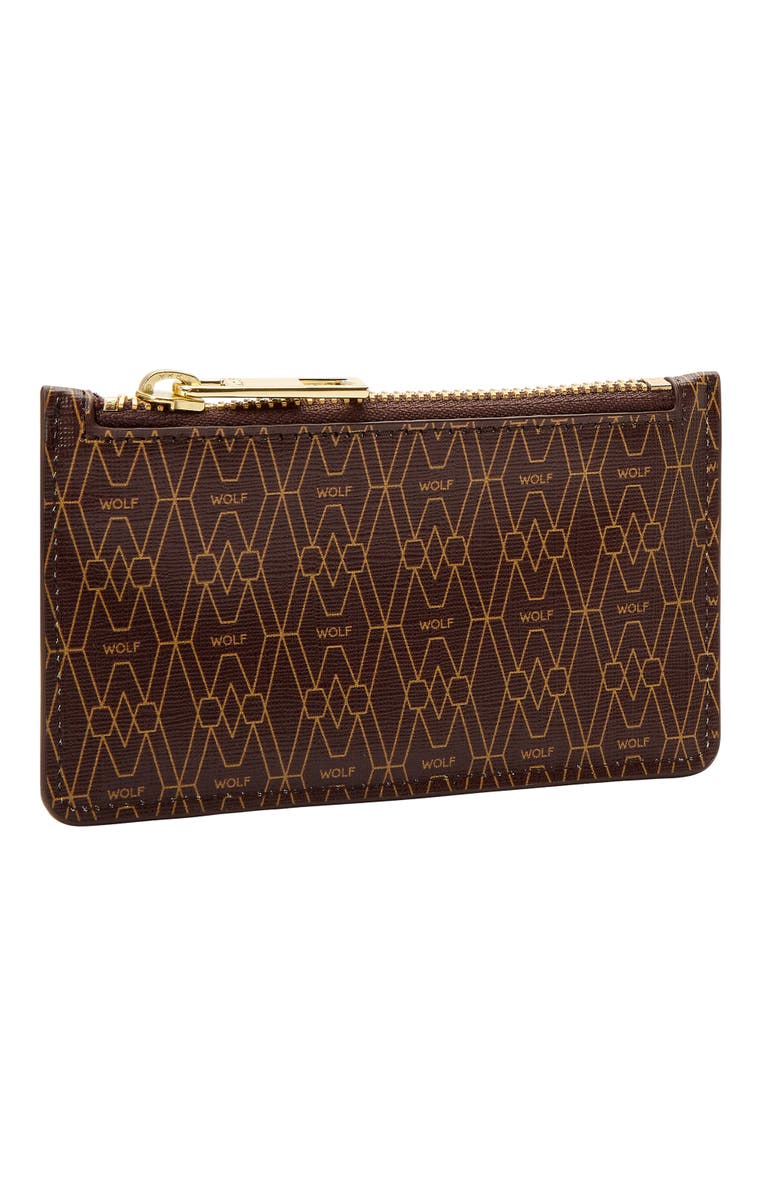 WOLF Signature Zip Case, Alternate, color, Brown
