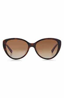 visalia 55mm gradient cat eye sunglasses
