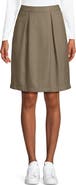 Lands' End School Uniform  Solid Pleated Skort Top of Knee