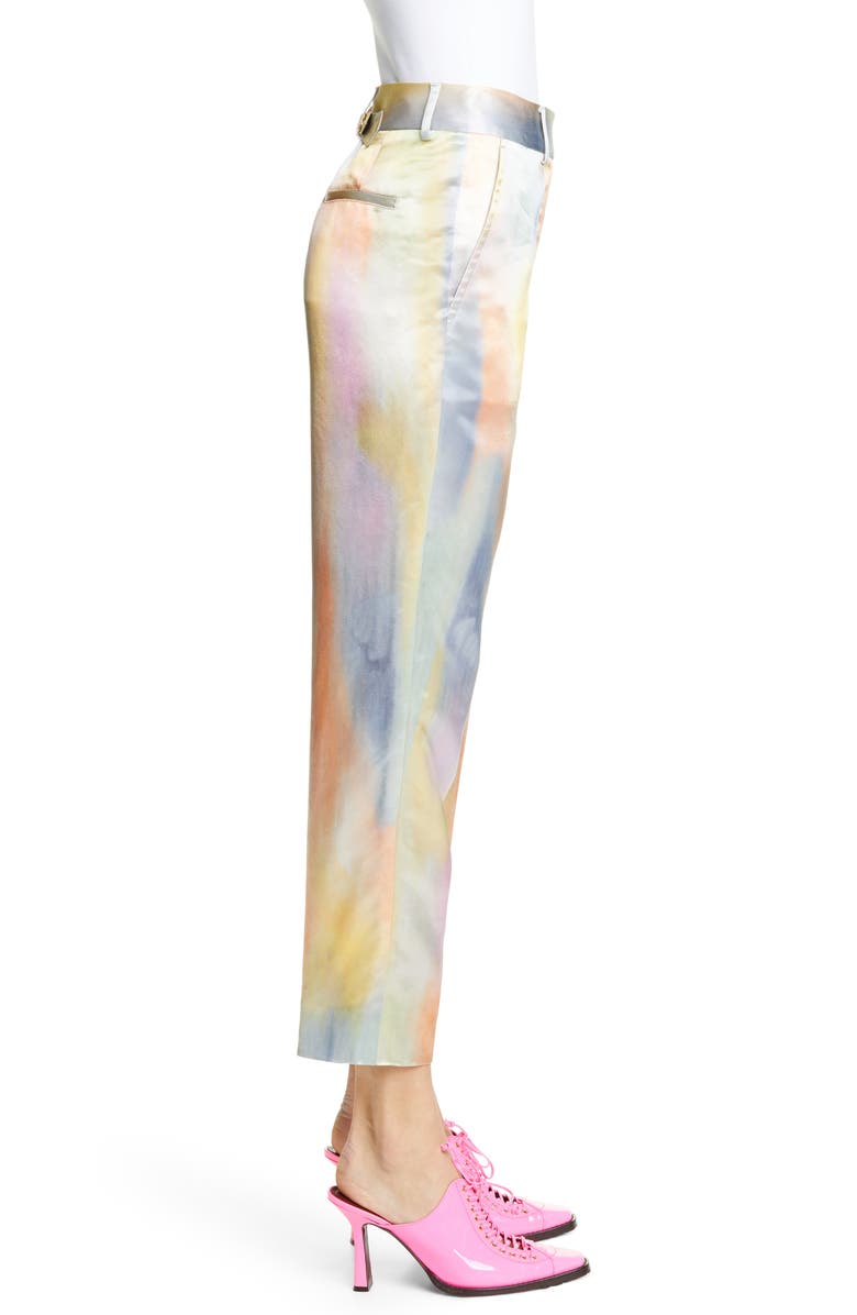 Sies Marjan Tie Dye Satin Pants, Alternate, color, 
