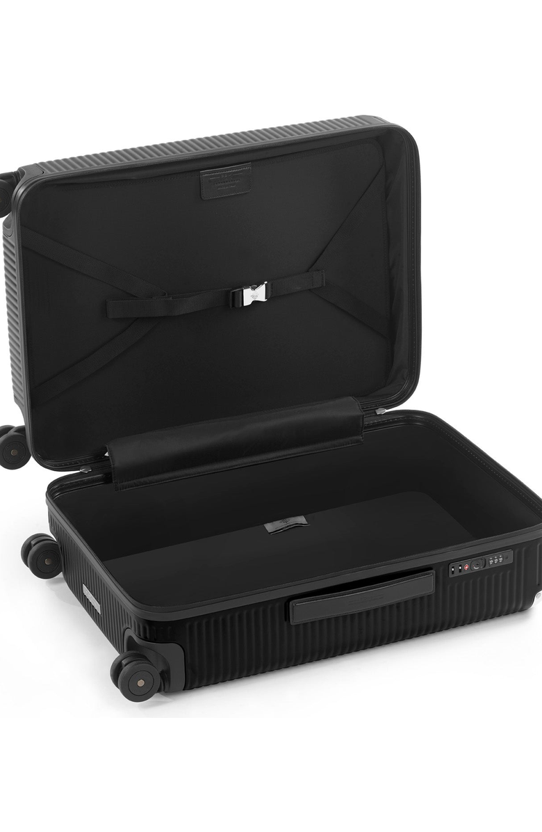 FPM - Fabbrica Pelletterie Milano - US Bank Zip Deluxe Spinner 68 Luggage, Alternate, color, Eclipse Black