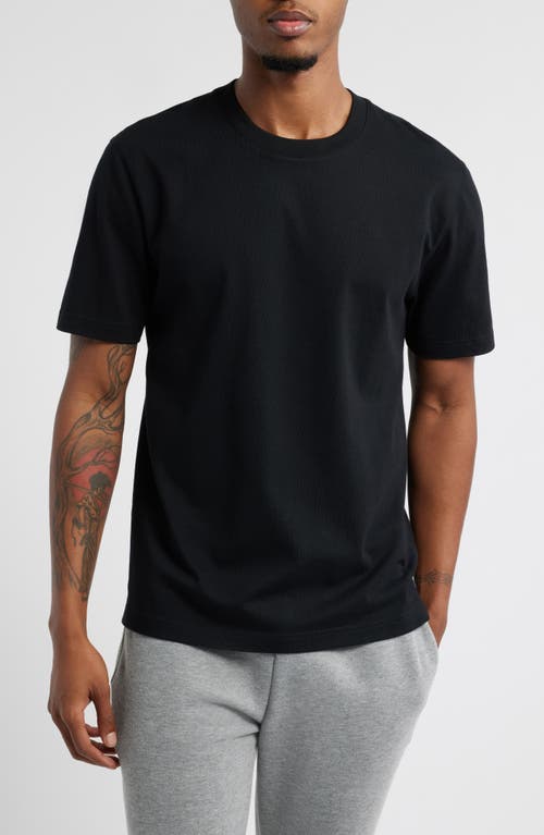 Reigning Champ Standard Midweight Cotton T-Shirt in Black 