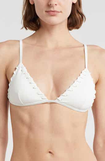 Good American Whipstitch Trim Bikini Top