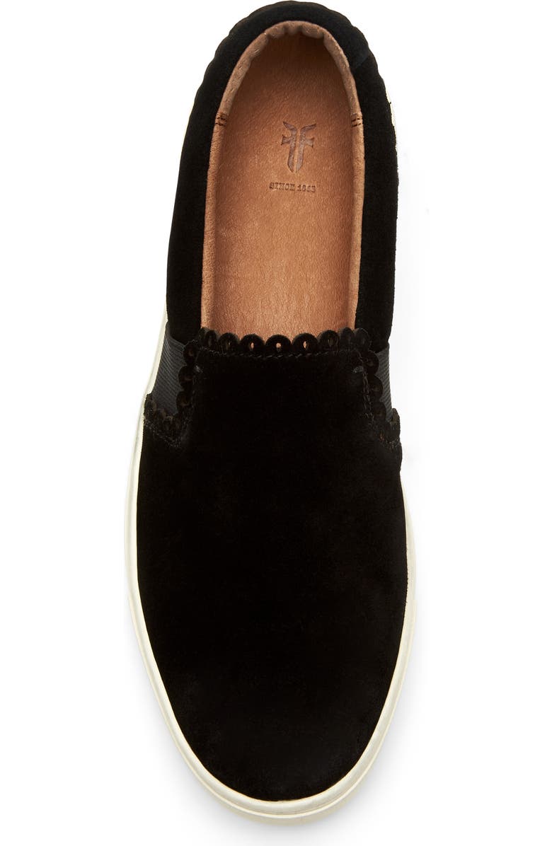 Frye Ivy Scalloped Slip-On Sneaker, Alternate, color,