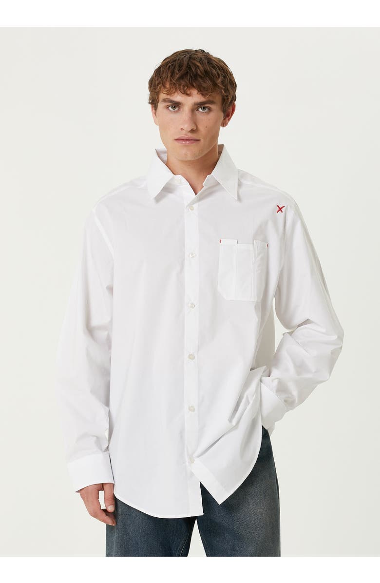 PCFG Pure Cotton Your *Itch Padded Shoulder Shirt, Alternate, color, White