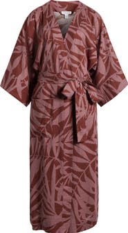 Nordstrom Vacation Linen Blend Robe