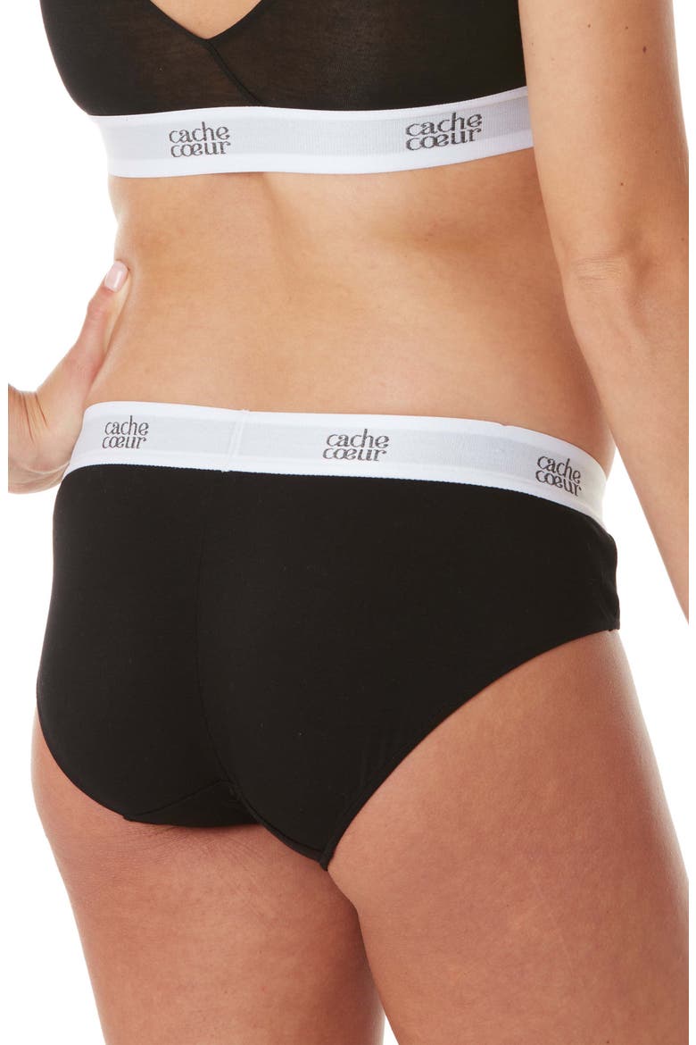 Life Maternity Shorts, Alternate, color, BLACK