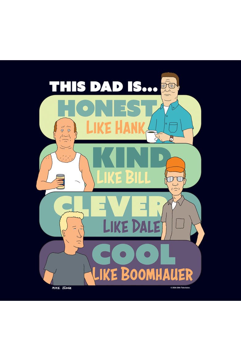 Men's King of the Hill This Dad Is Quote  Graphic T-Shirt, Alternate, color, Navy Blue