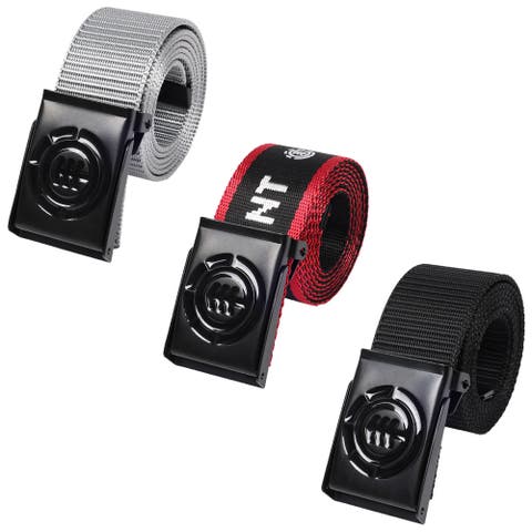 Beyond 2.0 + Logo Web Belts 3-Pack