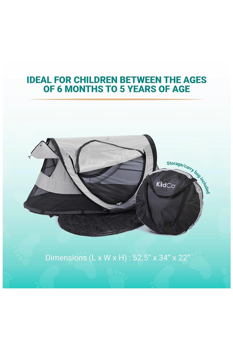 PeaPod Plus Travel Bed, Alternate, color, MIDNIGHT