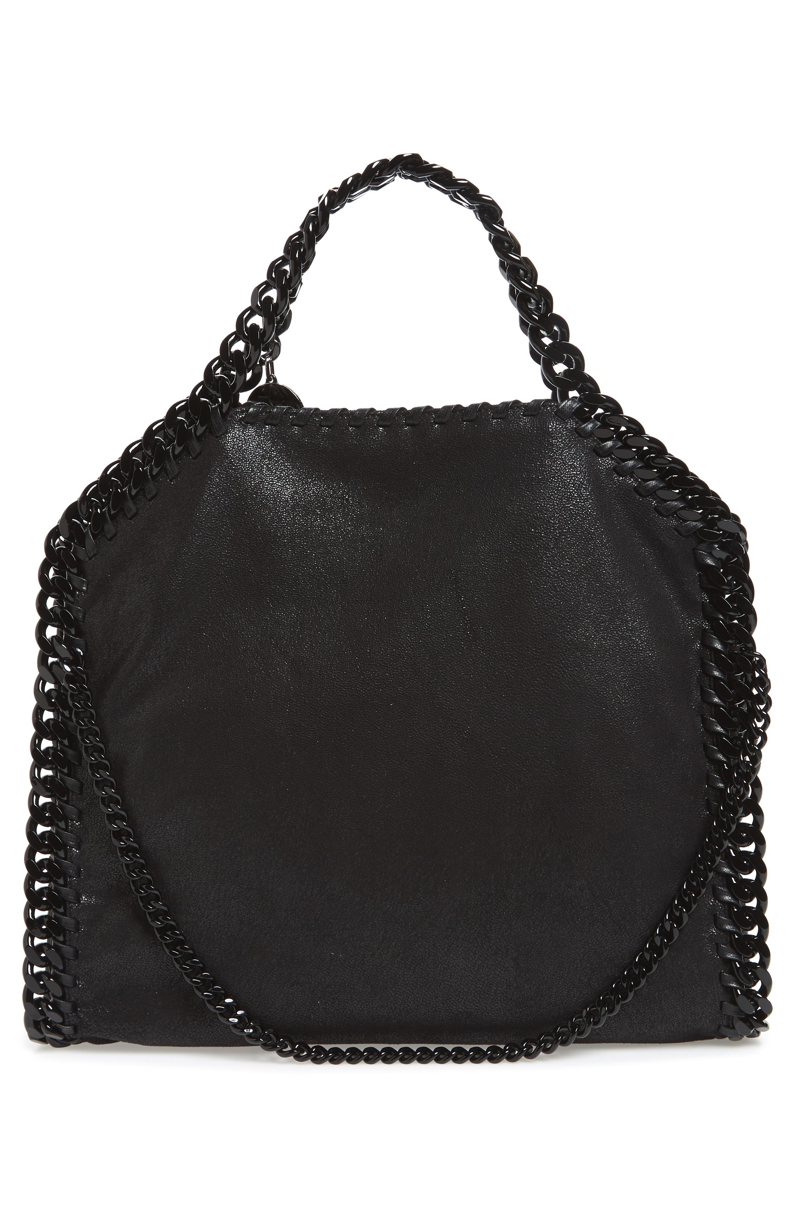 Stella McCartney Falabella Shaggy Deer Faux Leather Tote, Alternate, color, 