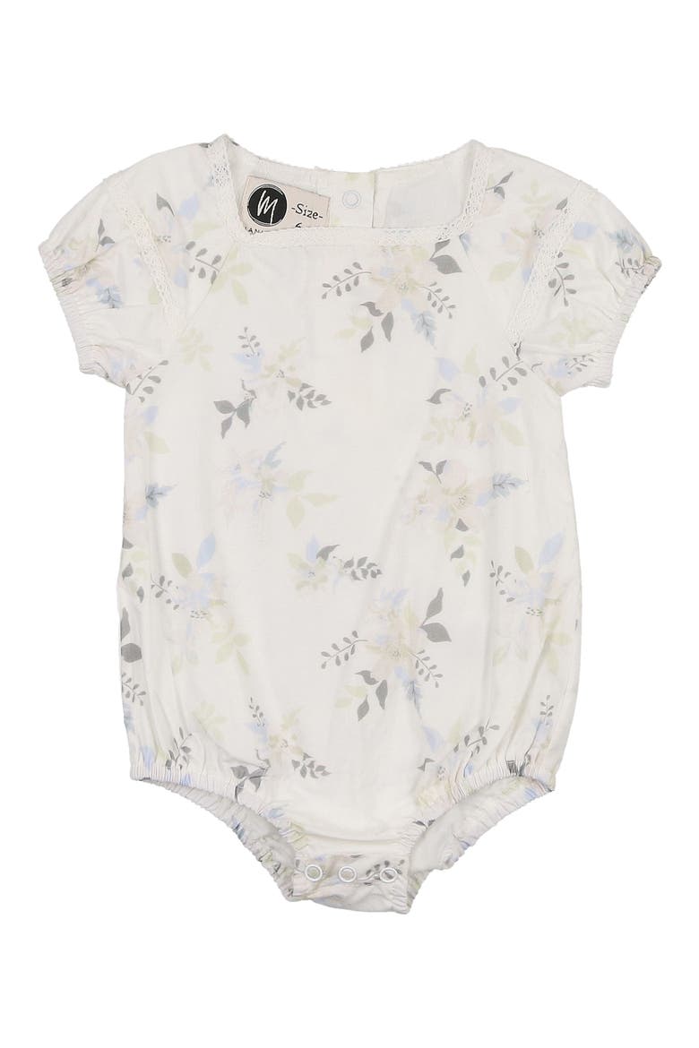 Pretty Poppies Romper, Main, color, IVORY