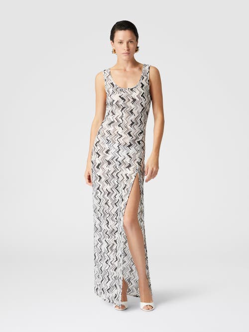 Missoni Printed Maxi Dress In Black