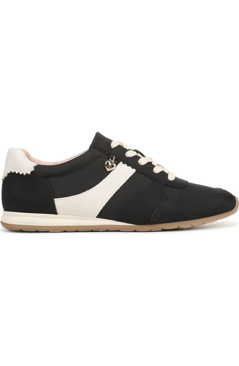 LifeStride Fearless Charm Low Top Sneaker, Alternate, color, Black