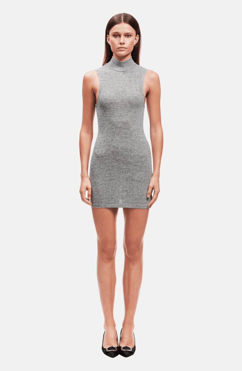 OW Collection RUE Mini Dress, Main, color, Grey
