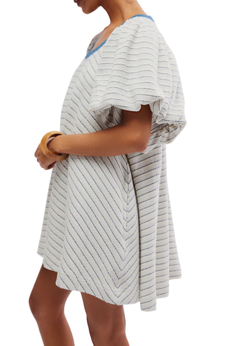 Free People Hudson Puff Sleeve Knit Dress, Alternate, color, 