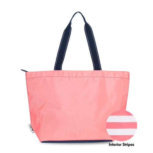 Ame & Lulu Surfside Tote In Pink