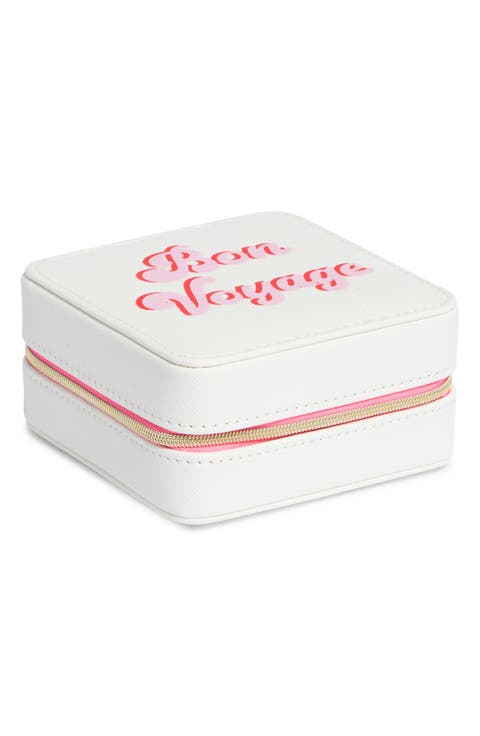 Square Zip Jewelry Box