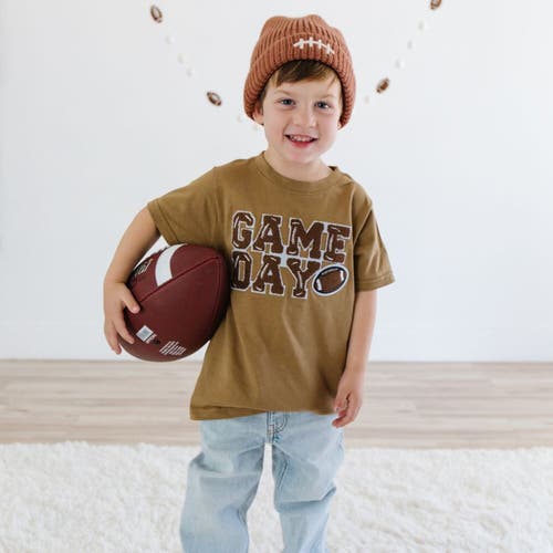 Sweet Wink Game Day Patch Short Sleeve T-shirt In Brown