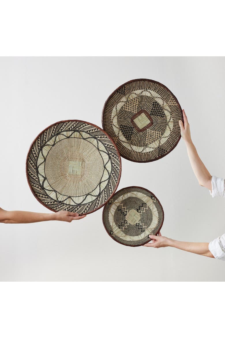 Binga Lace Patterned Basket, Alternate, color, Natural 1